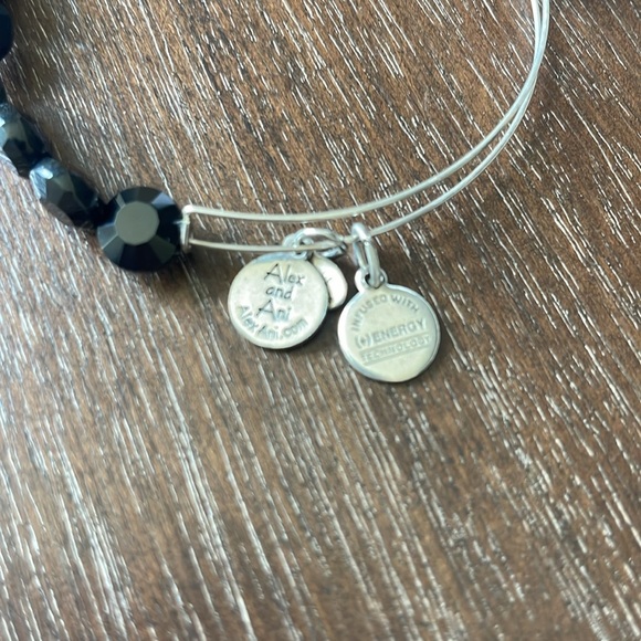 Alex and Ani Black Beaded Bracelet - Picture 2 of 4